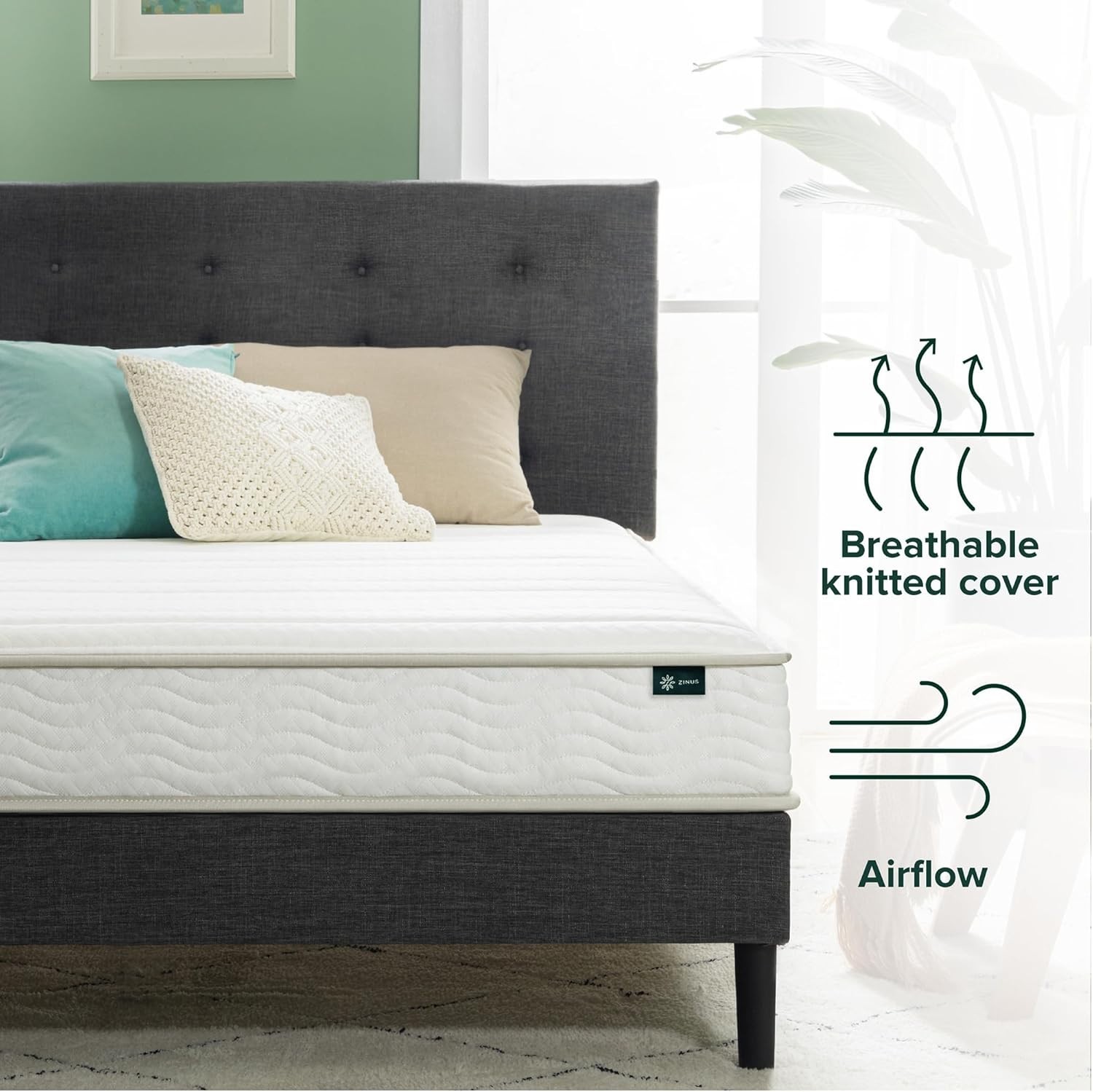6″ Foam & Spring Hybrid Mattress 30″ x 75″ for Bunk Beds & Tight Spaces