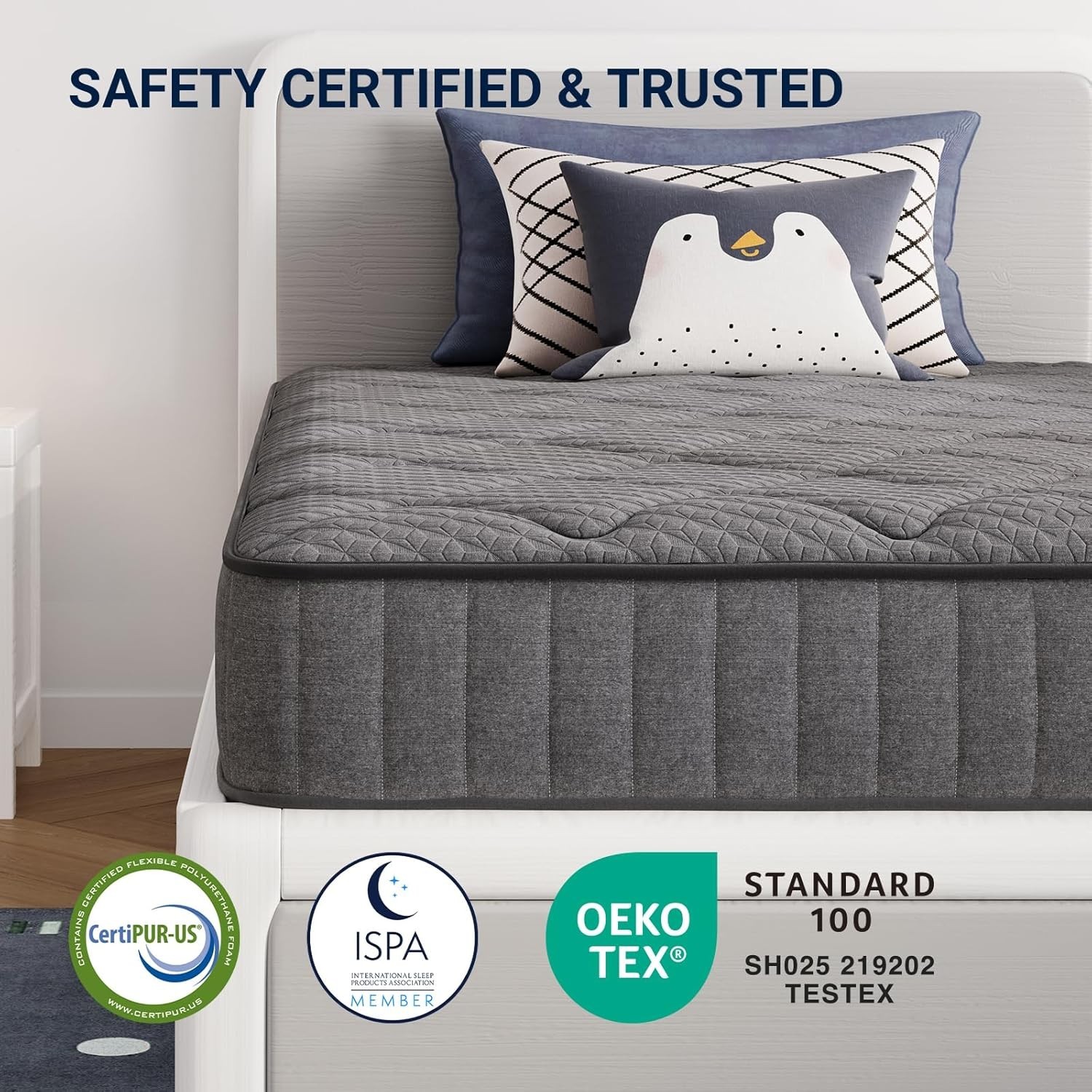 Medium Firm Twin Mattress with Pressure Relief – Ideal for Children’s Sleep