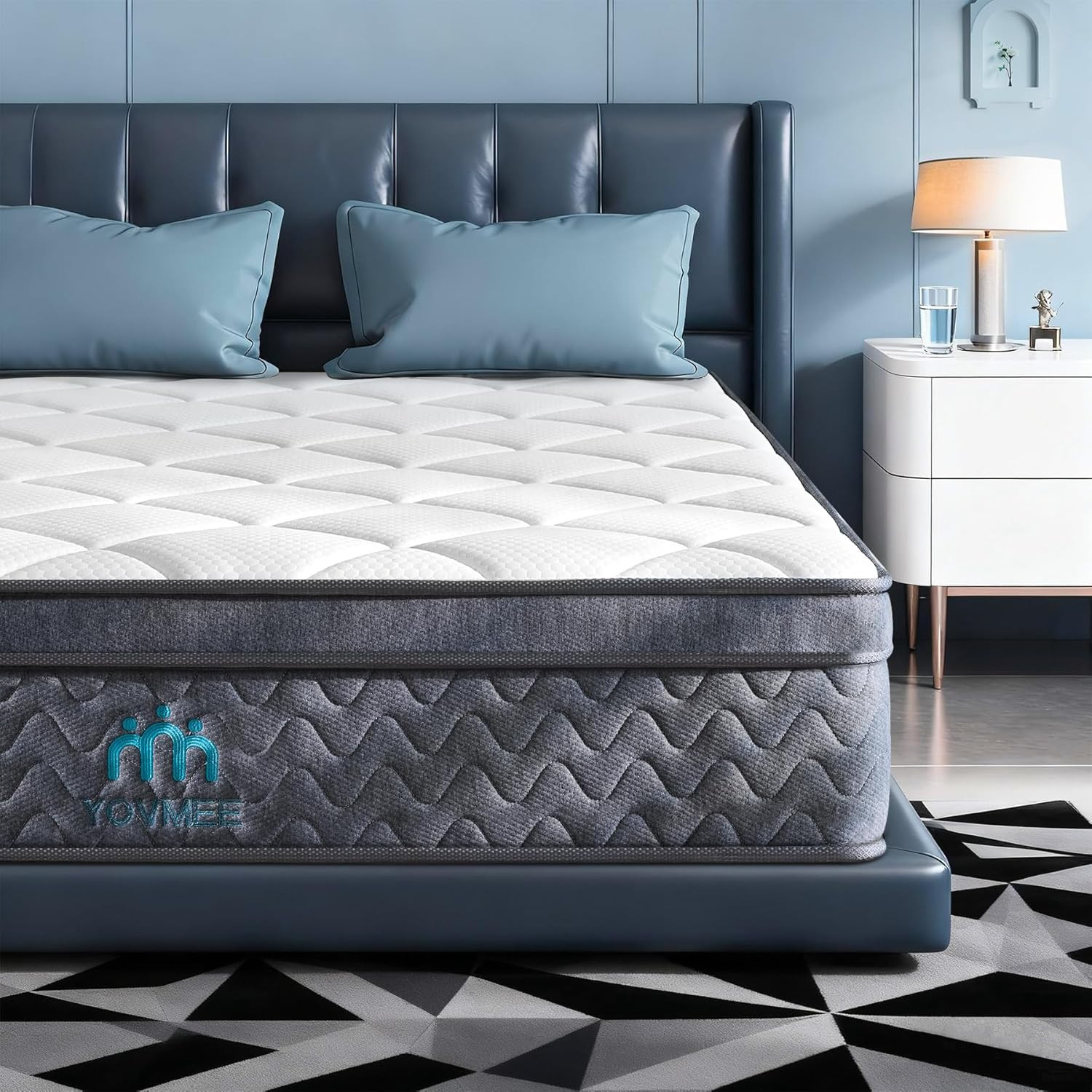 Twin Size Mattress 10 Inch,Twin Mattress in a Box for Cool Sleep Gel Memory Foam