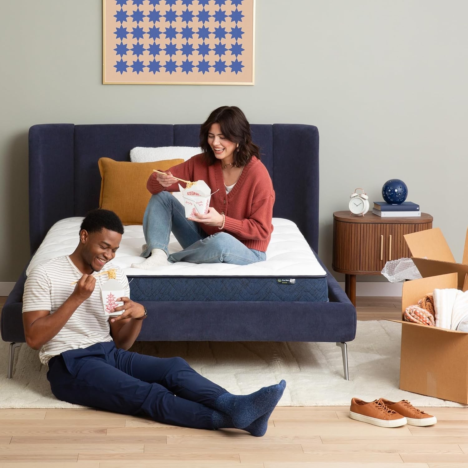 Five Star Mattress Tranquility 8-Inch Medium – Twin – Zoned Lumbar Support