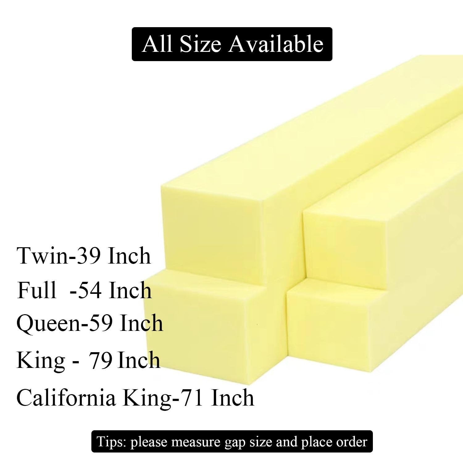 Bed Gap Filler for Headboard Space Filler Bed Crack Pillow Stopper Wall Side …