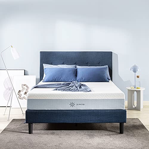 Zinus 8 Inch Ultra Cooling Gel Memory Foam Mattress, King, ZU-MFGNU1-08K