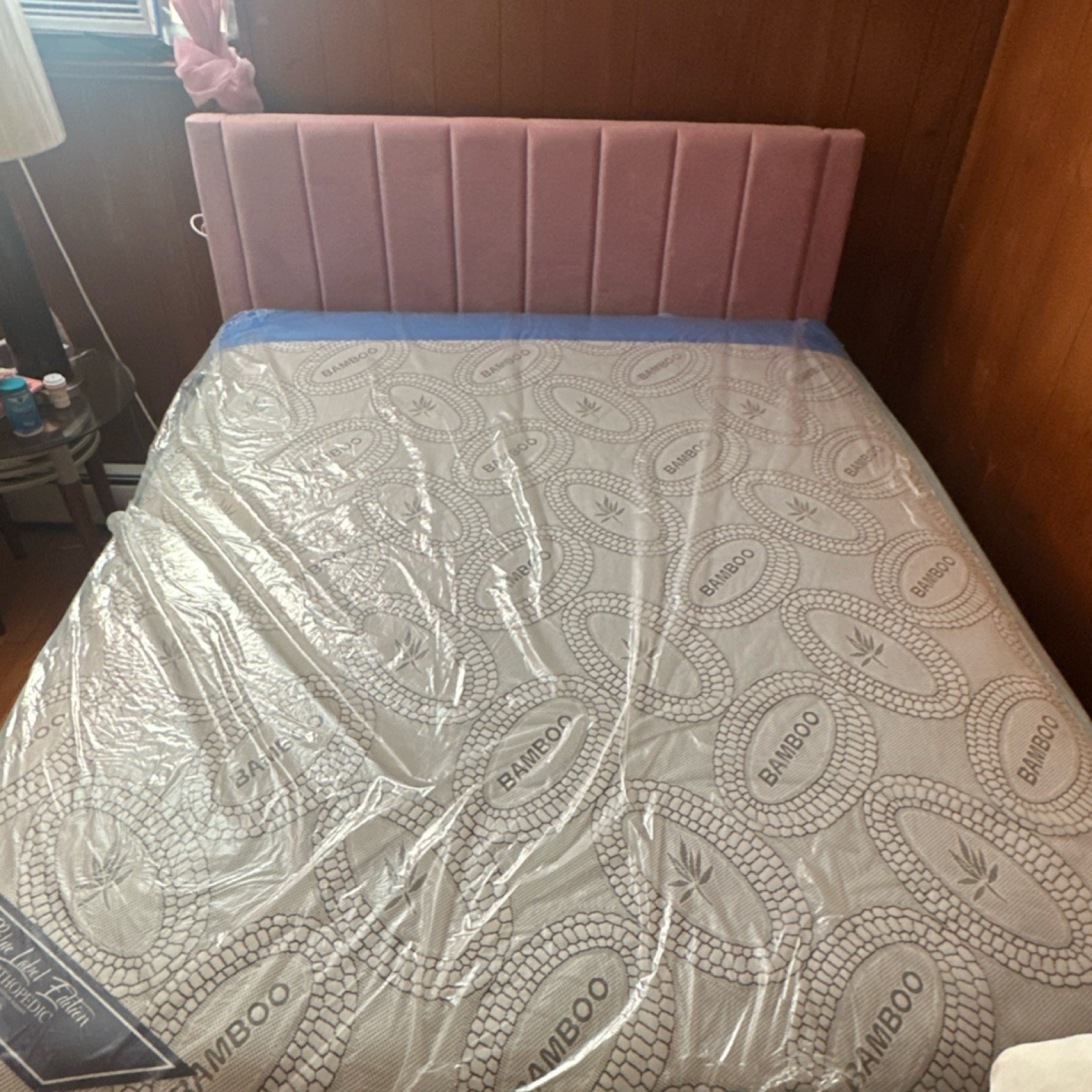 Blue Label Edition Orthopedic Bamboo Innerspring Full Mattress Gray/White