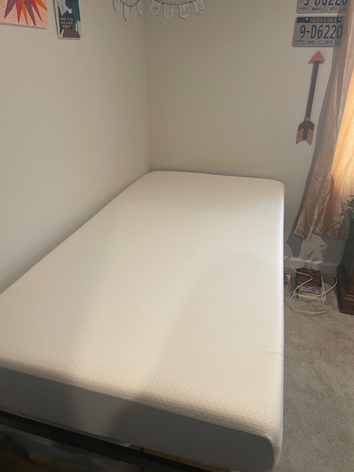 10 inch memory foam mattress twin medium firm amazonbasics