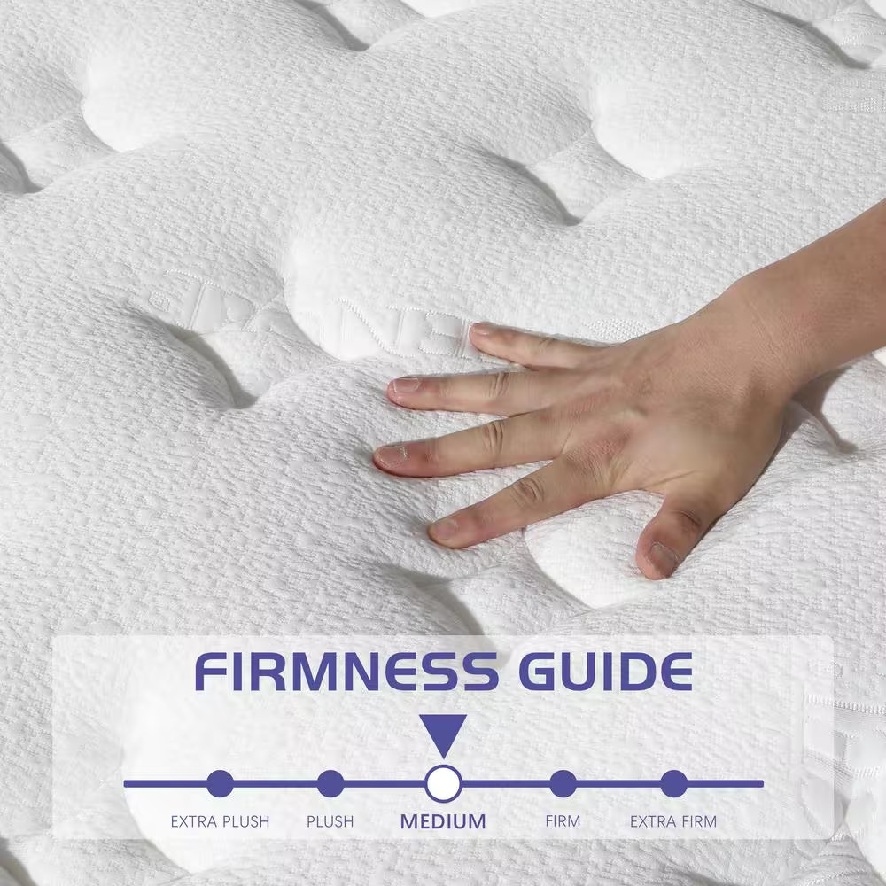 Soft Queen Medium Memory Foam 14 In. Bed-In-A-Box Mattress
