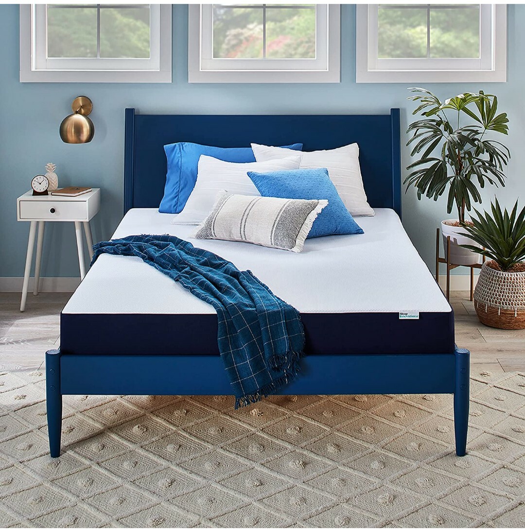 Cooling Gel Memory Foam Mattress, Full, 10 Inches