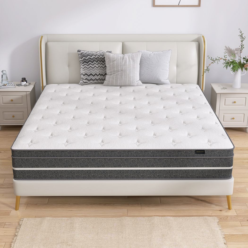12″14″ Twin Full Queen King Size Mattress Memory Foam Hybrid Spring Bed in a Box