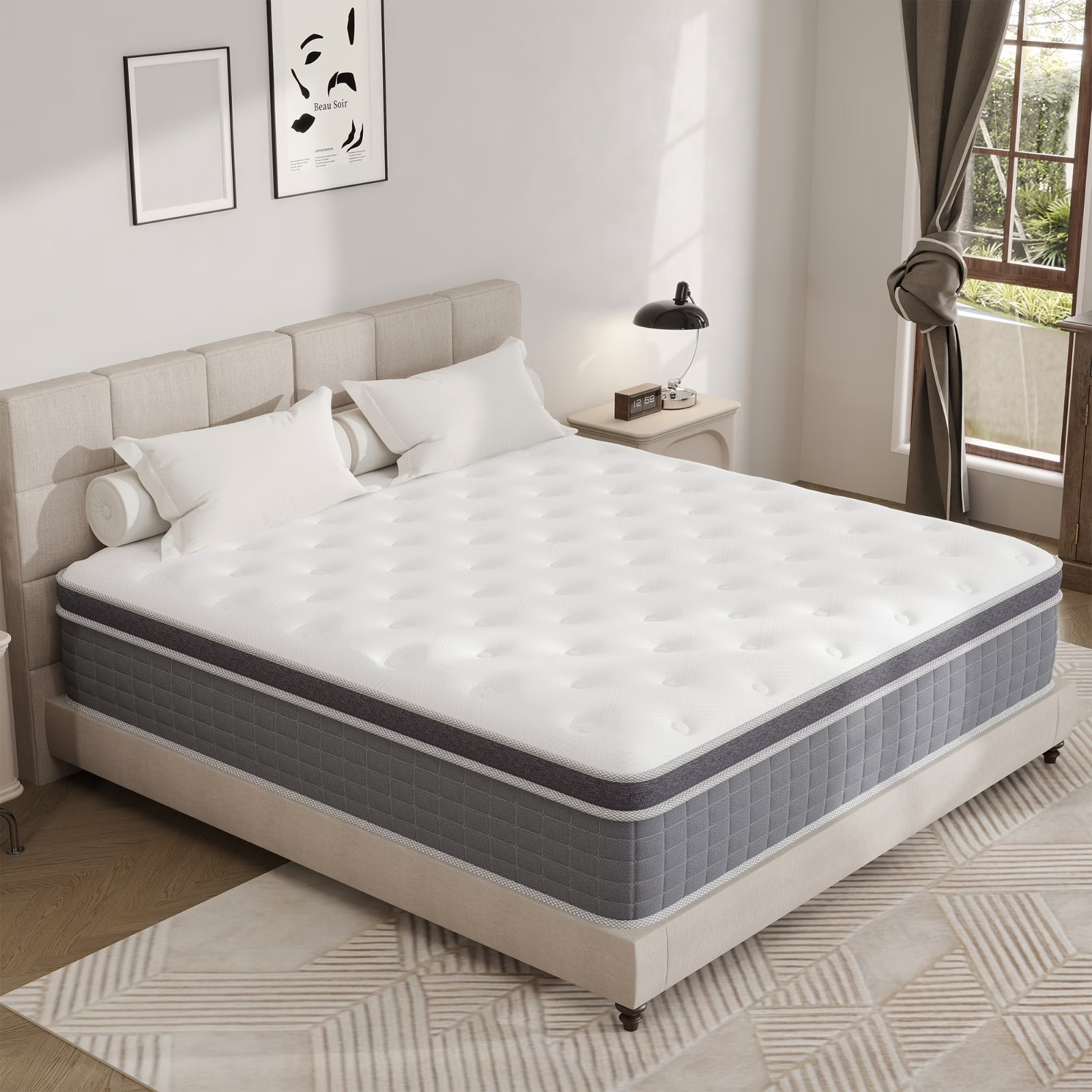 Colchon Full 12in Memory Foam Media Firme Full Size Memory Foam Mattress Firm