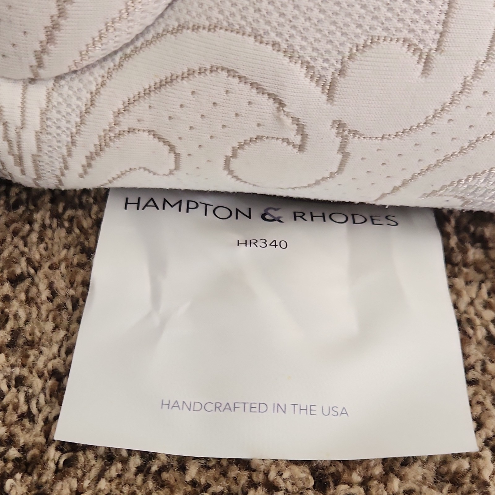 FULL Size Medium Firm Mattress Hampton Rhodes HR340 PICKUP ONLY