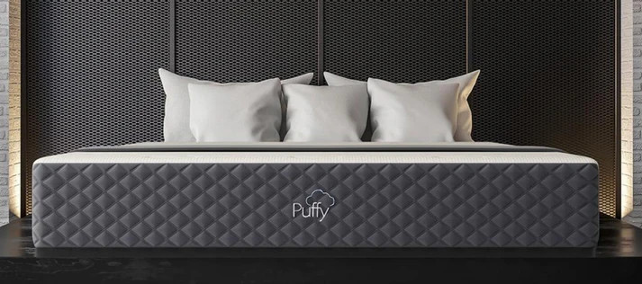 Puffy Lux Hybrid King Mattress | Recompacted & Sanitized | Free Shipping
