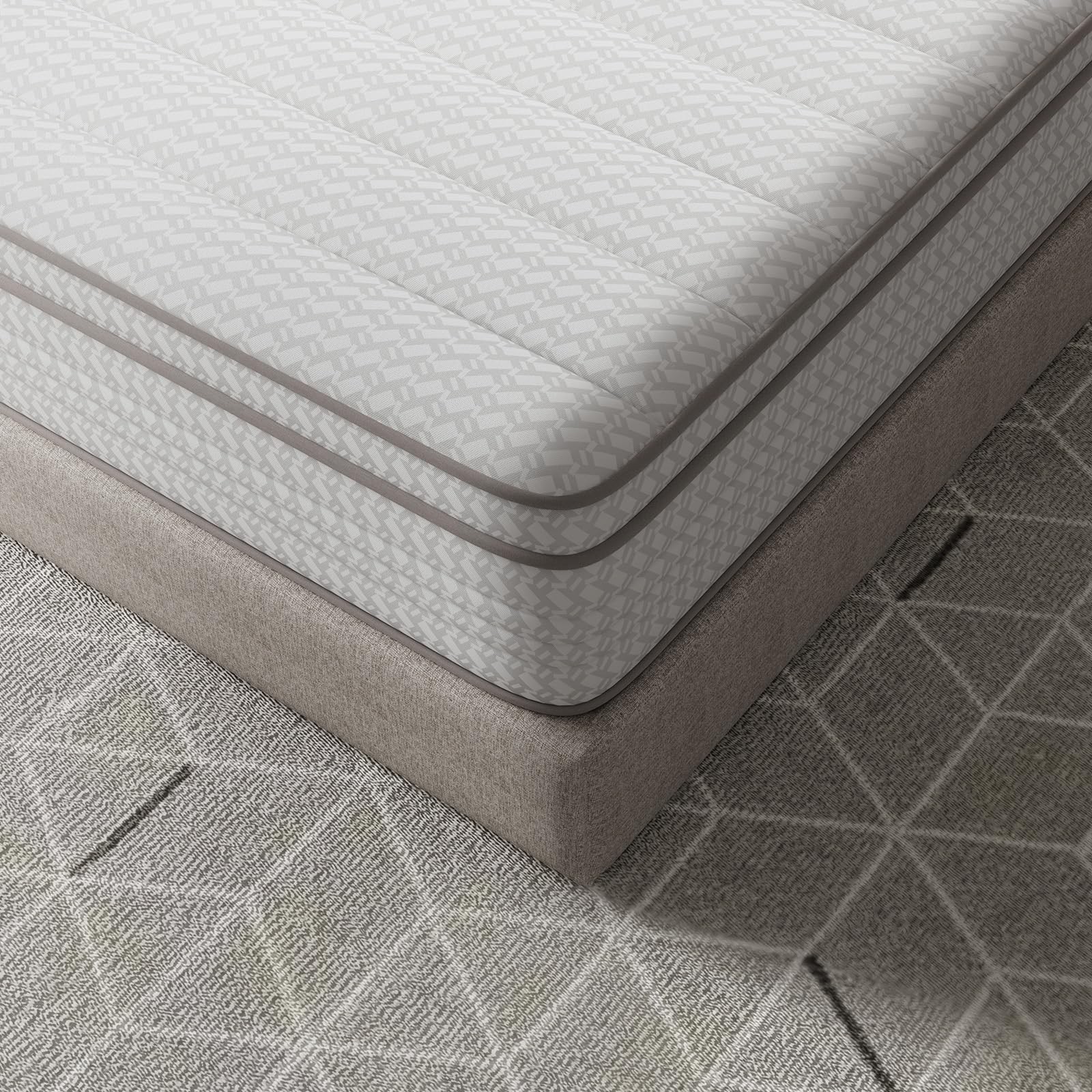 Full Size Mattress, 12 Inch Full Mattresses in a Box with Smarts™ Pocket Coil…