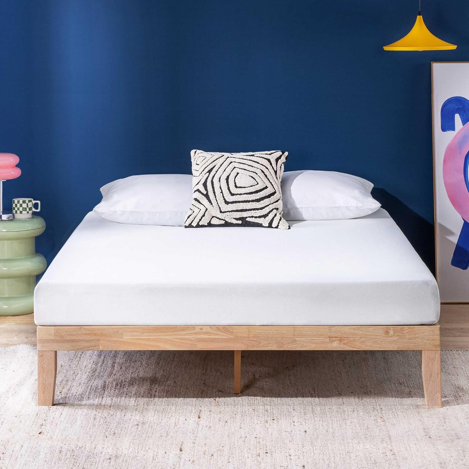 Cooling Gel Memory Foam Mattress – 6 Inch Full Size, Safe & Comfy