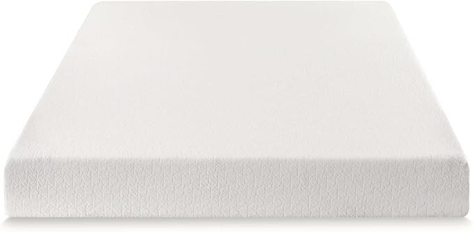 Mattress 8 inch Twin Mattress Bed-In-A-Box, Green Tea Memory Foam, White