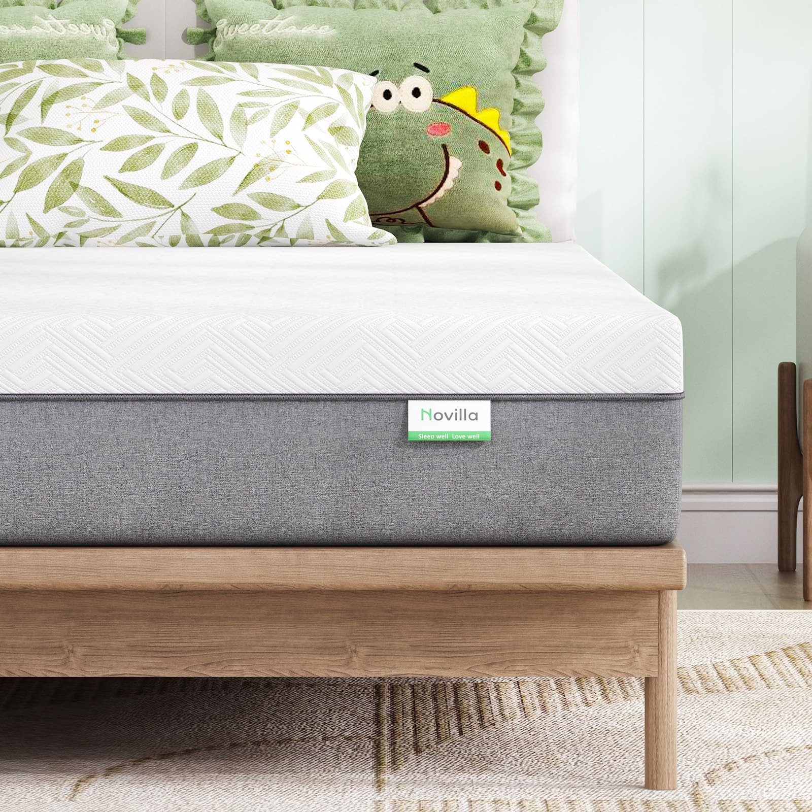 Full Mattress, 6-Inch Memory Foam Mattress for Cool Sleep & Pressure ，Medium …