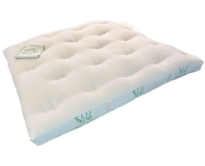 Green Cotton & Wool Dreamton Mattress – Queen 6 inch