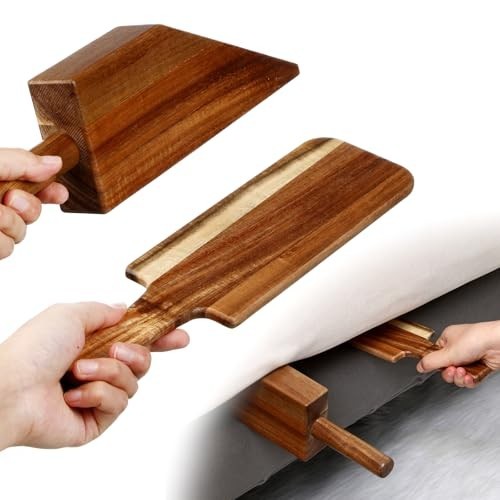 Mattress Lifter & Bed Maker Tool – Sheet Changing Wedge, Tucking Paddle, Allevia
