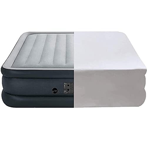 White King Fitted Sheet Only Deep Pocket for 18-21 inch Thick Mattress That S…