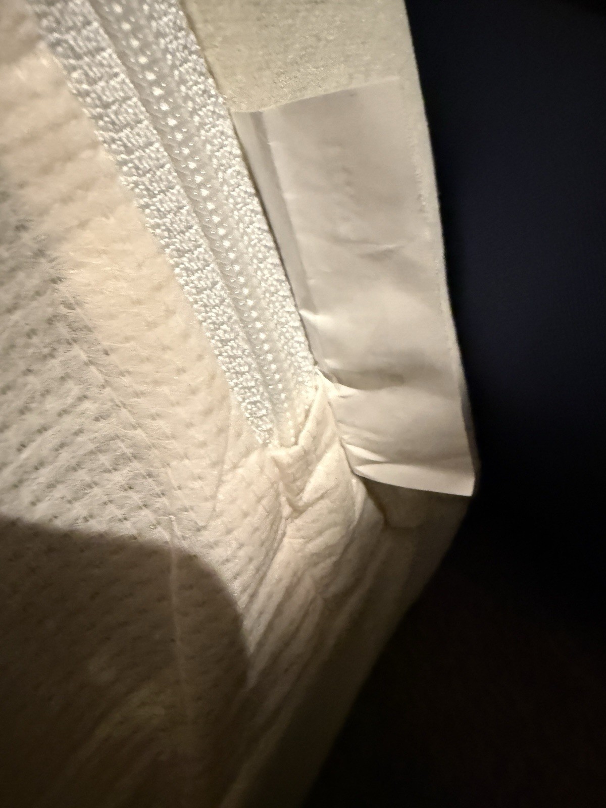 Queen 6 in Firm Foam Mattress, White, Removable Fabric Cover