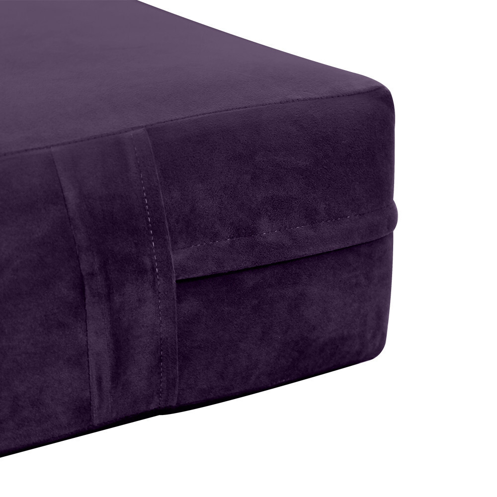 Knife Edge 6″ FULL 75x54x6 Velvet Indoor Daybed Mattress |COVER ONLY|-AD339