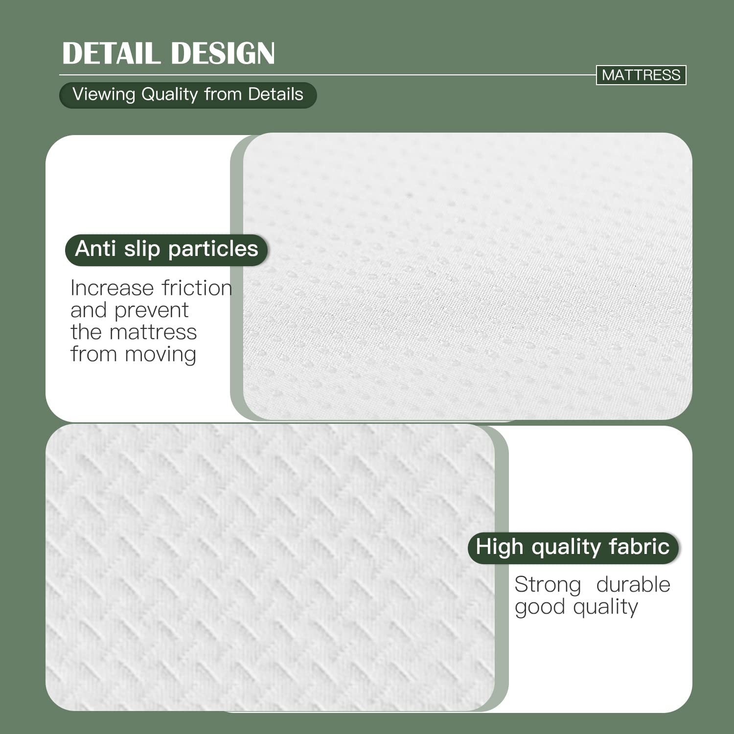 Base Foam Mattress 8 inch Mattress, CertiPUR-Certified,Breathable Bed Mattres…