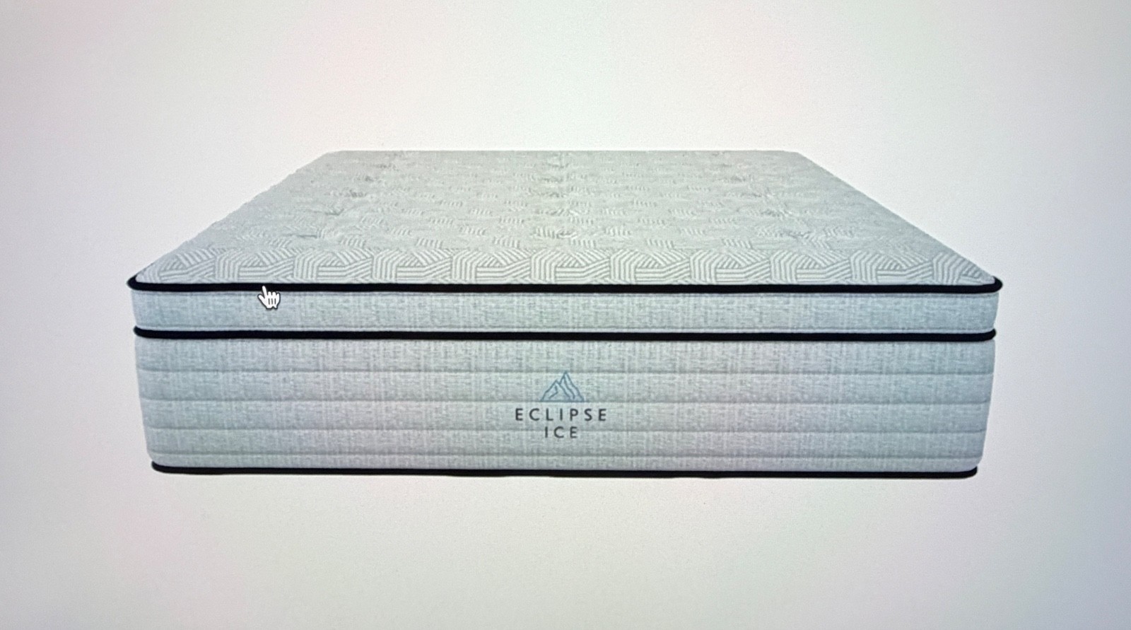Eclipse C-Class White California King Mattress Brand New Plush Pillow Top