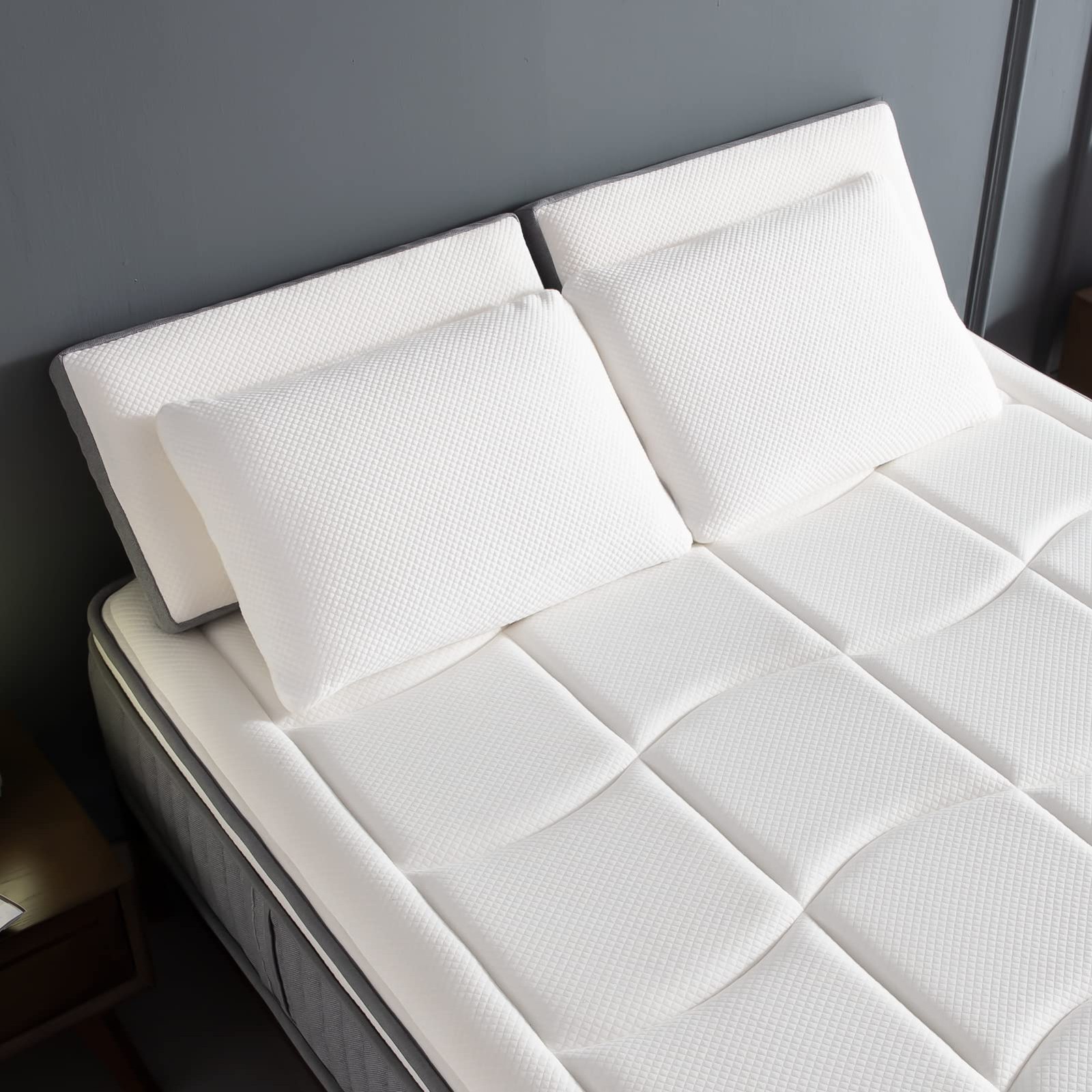DIGLANT Queen Hybrid Mattress, 12 Inch Euro Top Memory Foam with Pocket Sprin…