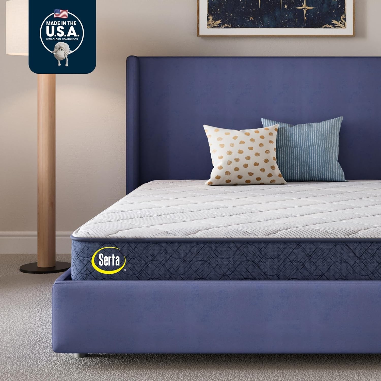 Five Star Mattress Tranquility 8-Inch Medium – Twin – Zoned Lumbar Support