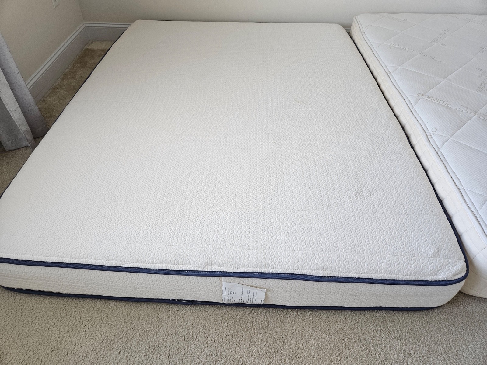 Organic Latex Mattress in Queen (No Coils, No EMF)