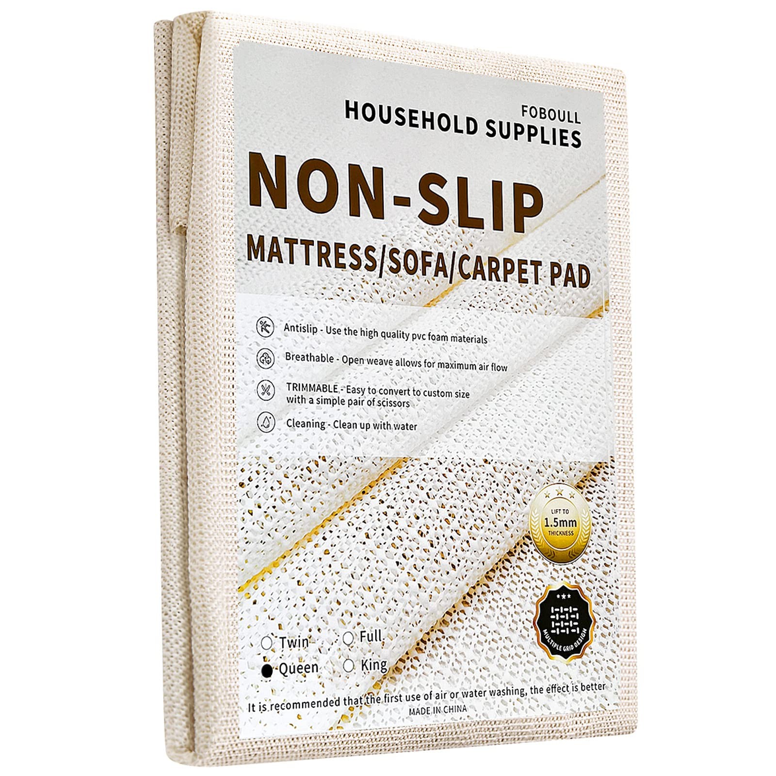 Mattress Slide Stopper and Gripper, Slip Grip Pads, Mattress Nonslip Pads Kee…