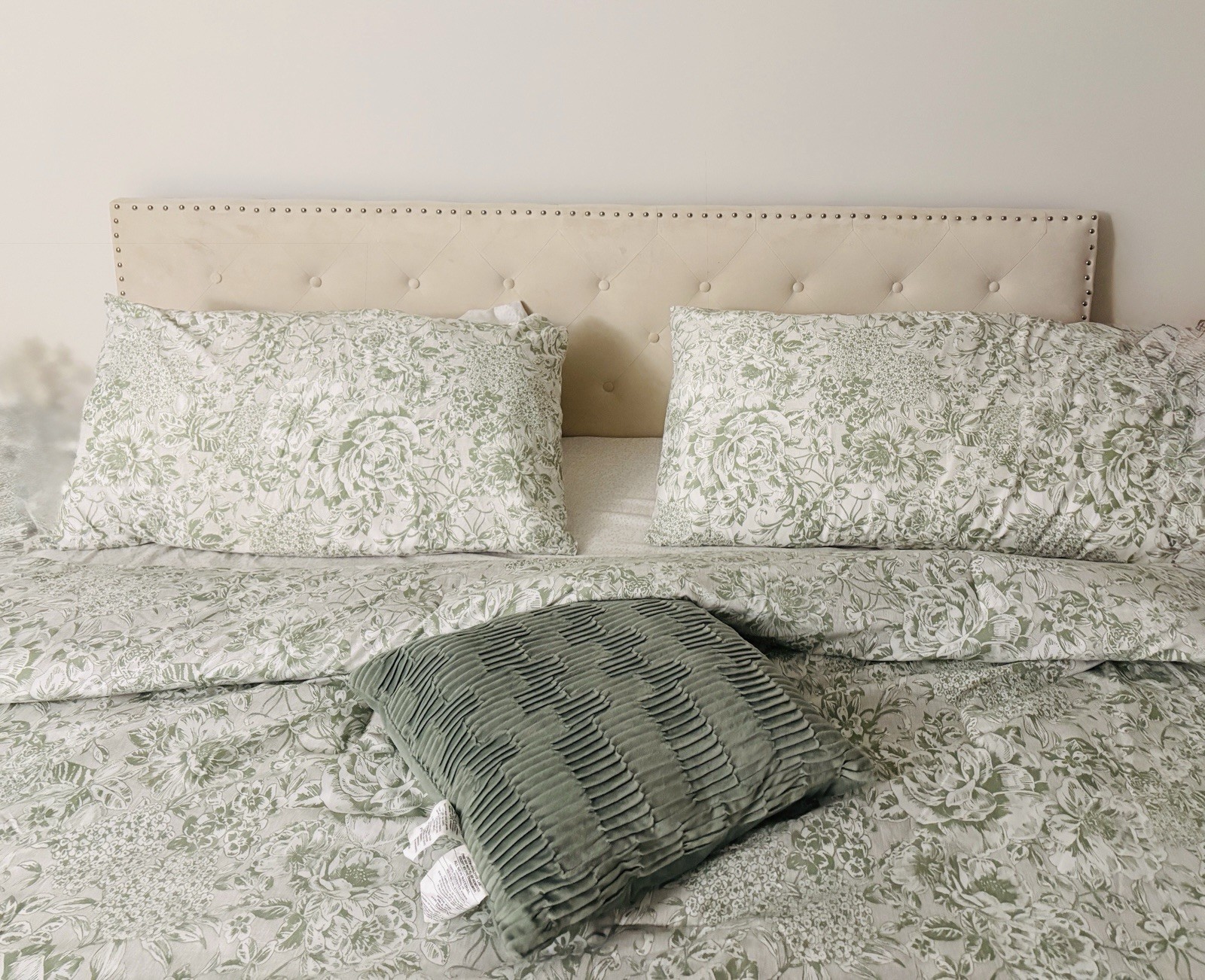 King size bed Including king Size mattress .
