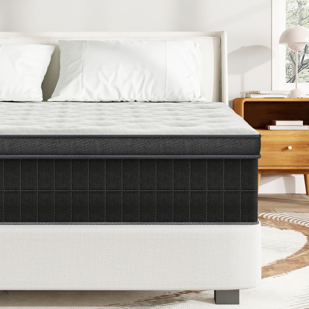 10″ 12″ 14″ Twin Full Queen King Mattress Hybrid Foam Pocket Coils Bed In a Box