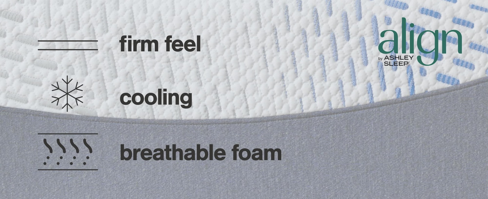 Signature Design by Ashley Millennium Luxury Gel Memory Foam King Mattress White