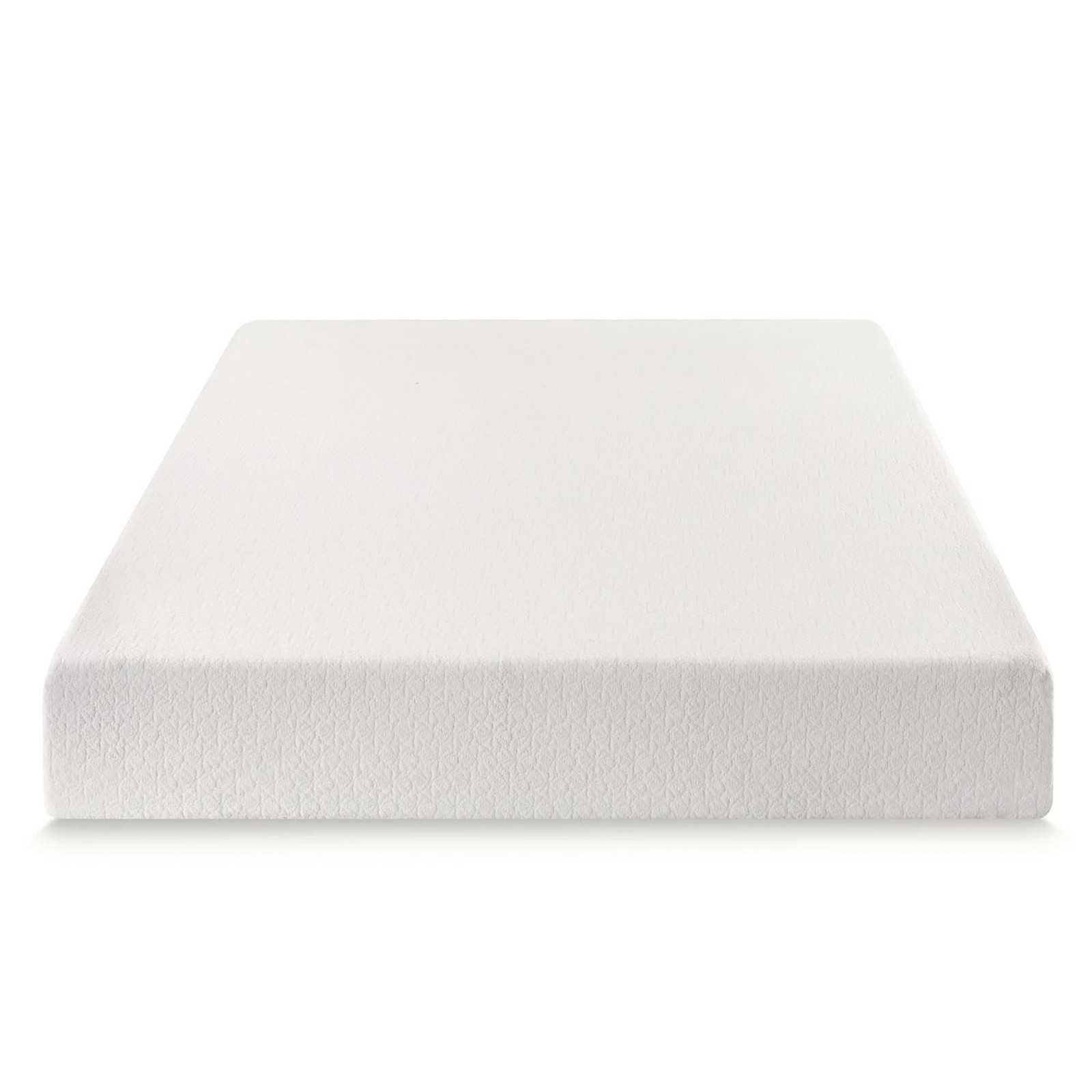 14″ Signature Green Tea Memory Foam Mattress, Full, White