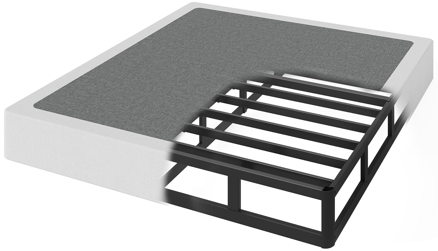 OSASET Queen Box Spring, 7 Inch Spring for Bed, 3000 Queen, 7