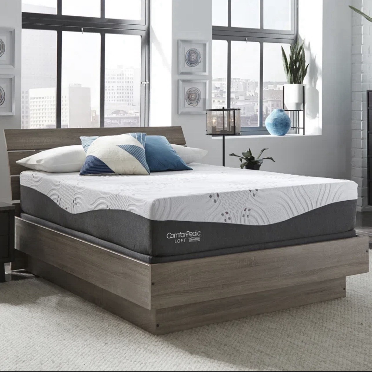 Beautyrest ComforPedic 12” king Firm Mattress
