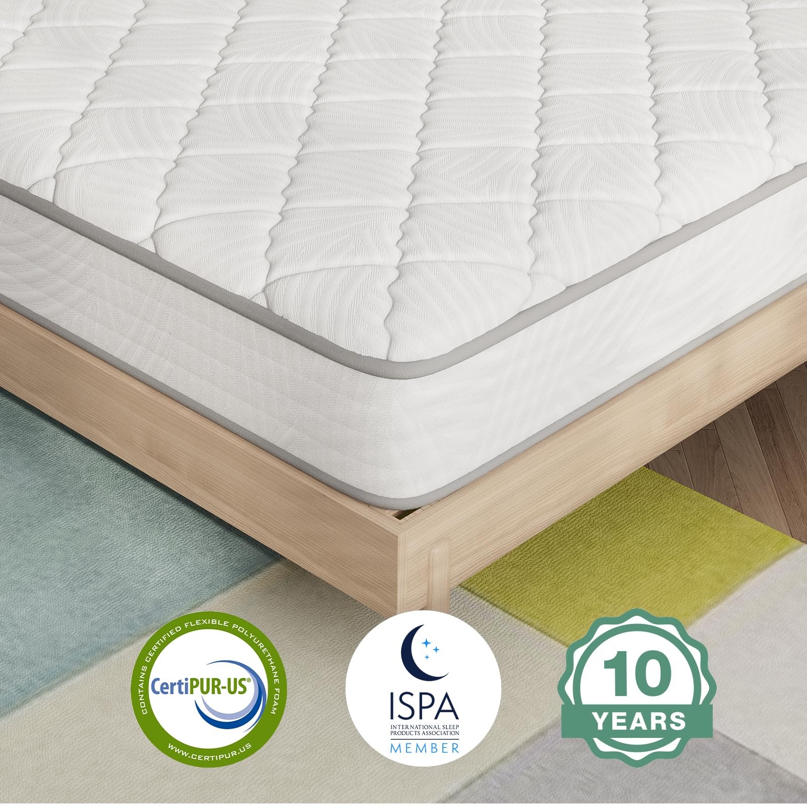 Full Size Mattress 8 inch, Hybrid Full Mattresses in a , Innerspring Mattress…