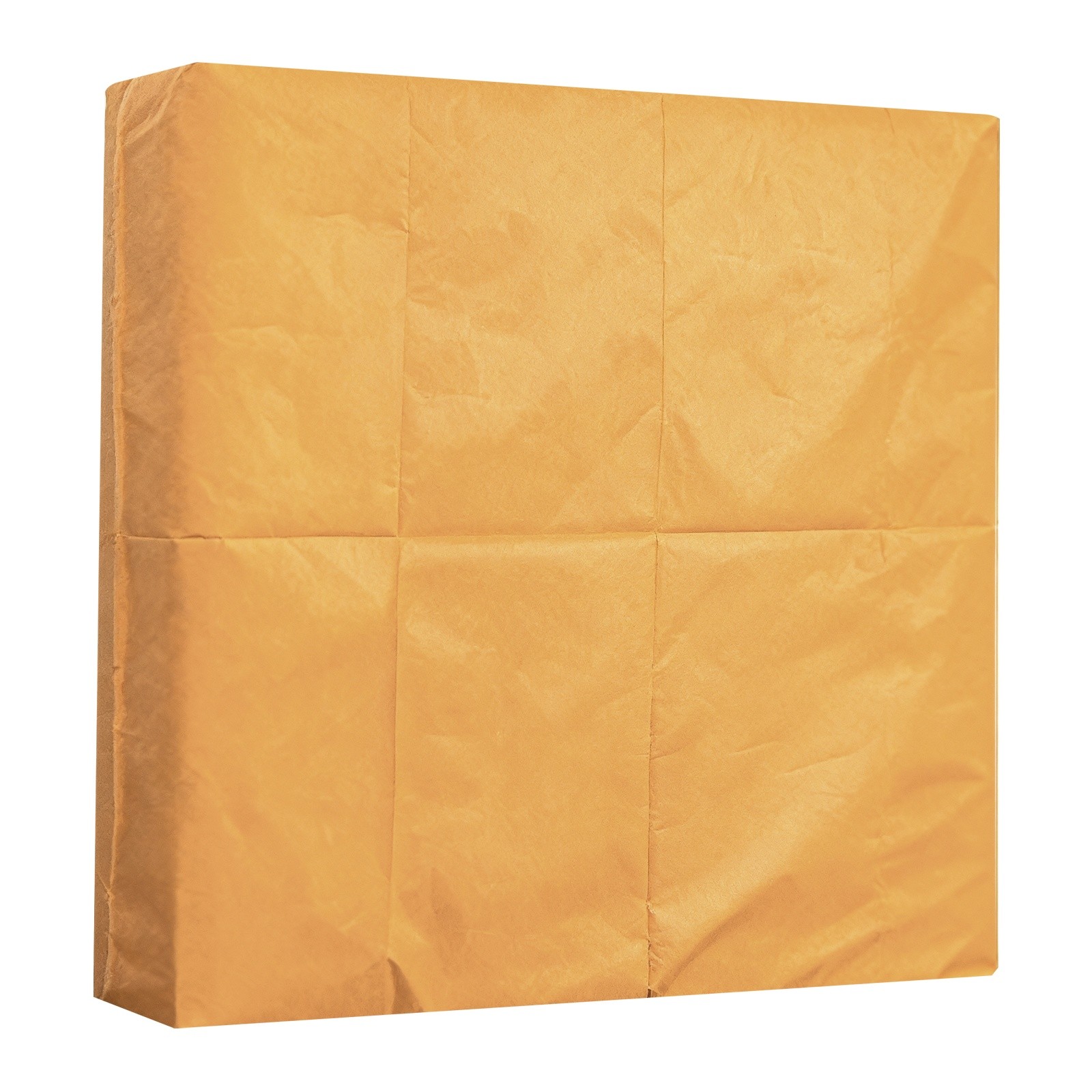 King mattress bag 200x200x30cm, yellow, for moving and storage