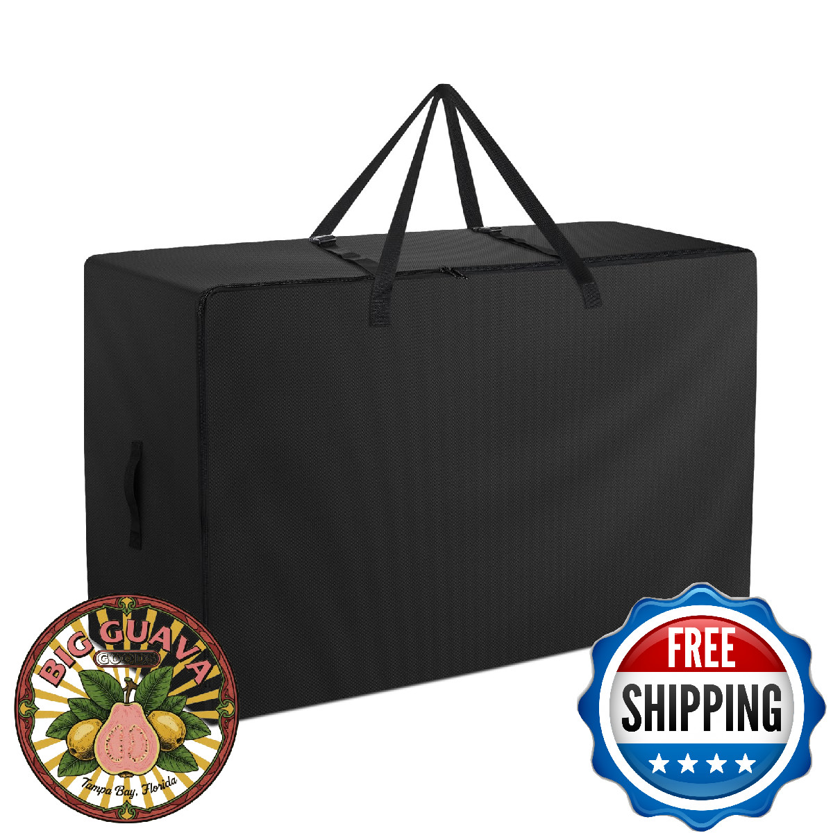 Folding Mattress Bag 600D Oxford Heavy Duty Carry Case Tri-Fold Guest Bed Mat