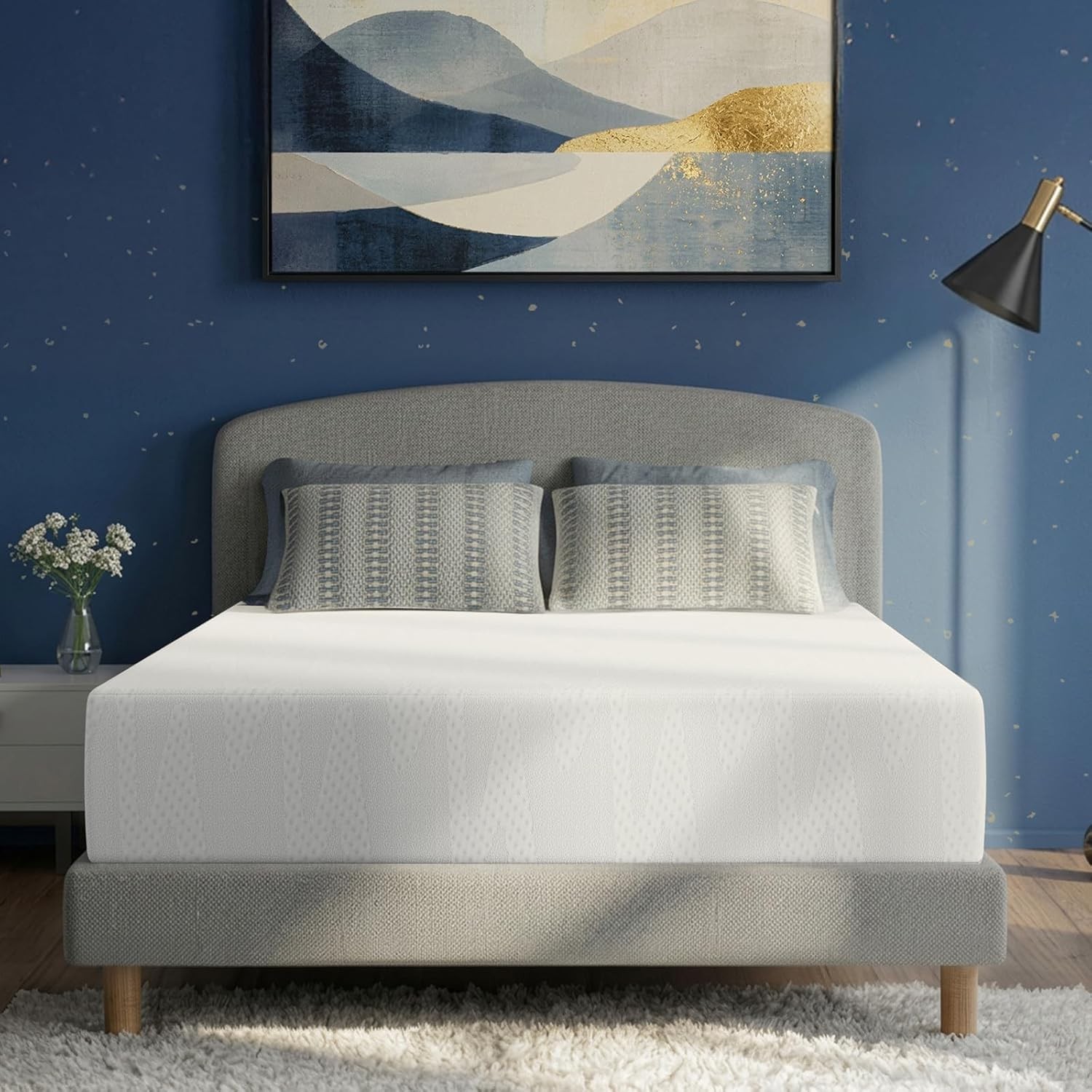 Full Size Mattress,10 Inch Full Mattresses with Gel Memory Foam,Pressure Relief