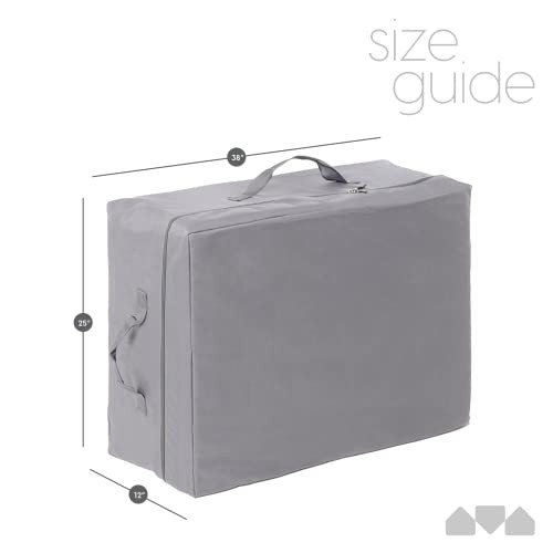 Milliard Carry Case Tri-Fold Mattress 4 inch Twin (Does Not Fit 6 inch)