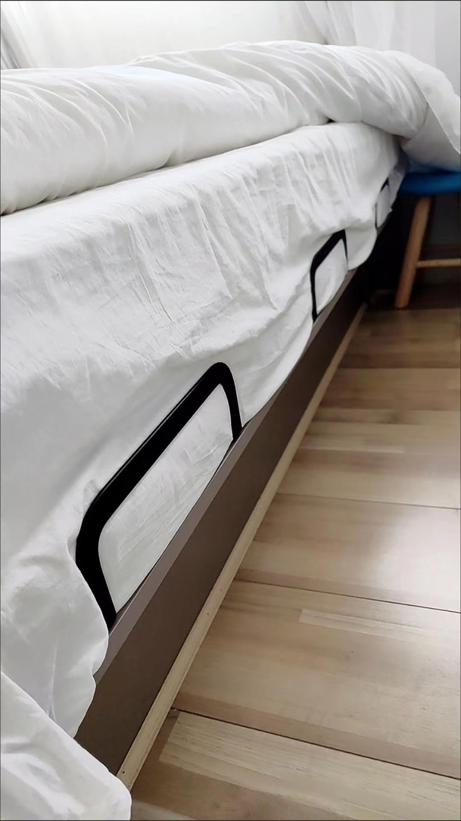 3 Pack Mattress Retainer Bar Holders for Platform and RV Bed Frames