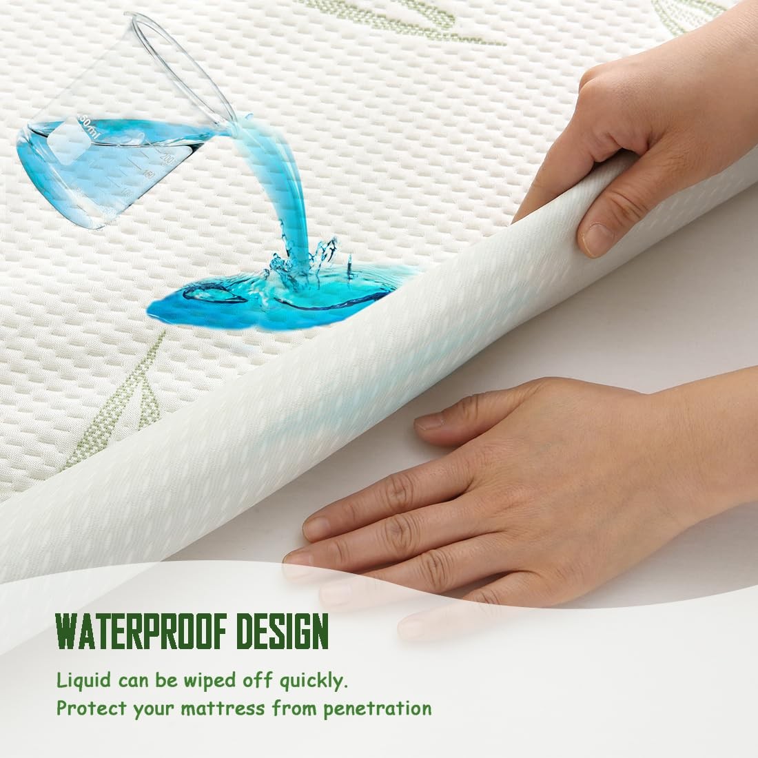 Queen Size Waterproof Mattress Protector, Premium Queen, Protector