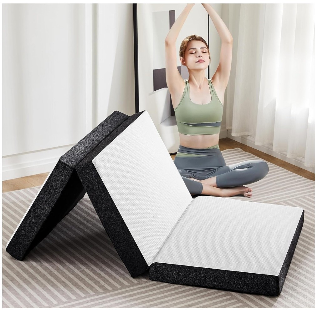 Colchoneta De Espuma 75x25x4 Para Dormir En El Suelo Adulto Colchon Plegable