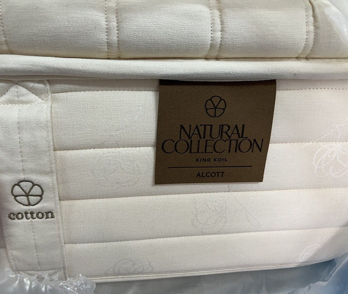 KING KOIL NATURAL ALCOTT QUEEN EUROTOP ULTRA FIRM MATTRESS NEW CLOSEOUT FASTSHIP