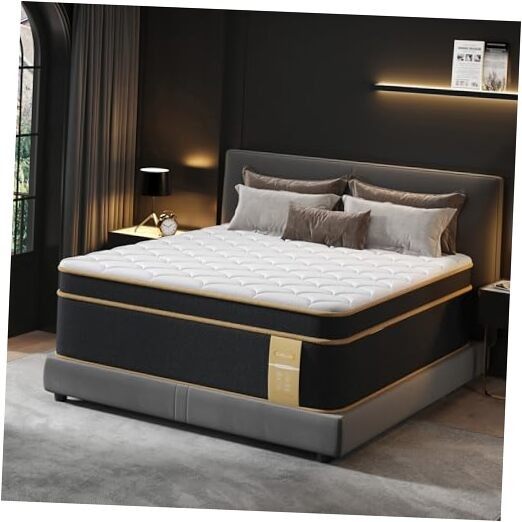 King Mattress 16 Inch, Hotel Medium Firm King (U.S. Standard) 16.0 Inches