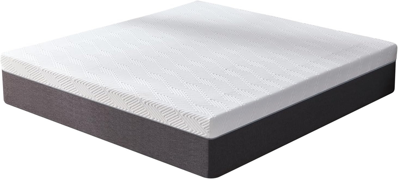 10 Inch Queen Mattress No Fiberglass Gel Memory Foam Mattress for Back Pain, Rel