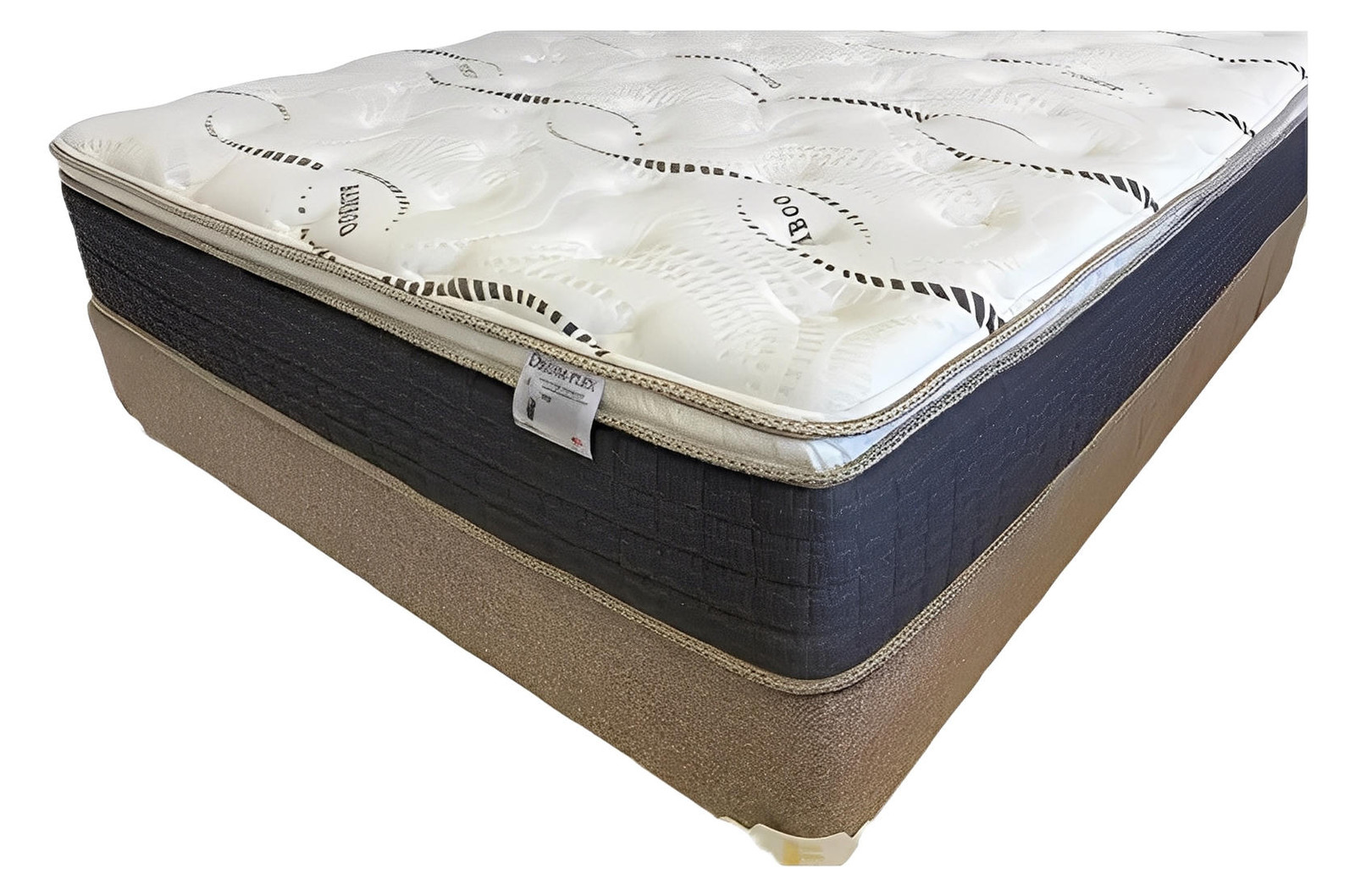 13″ Dream III Pillow-Top Bamboo Mattress in a Box, One-Sided
