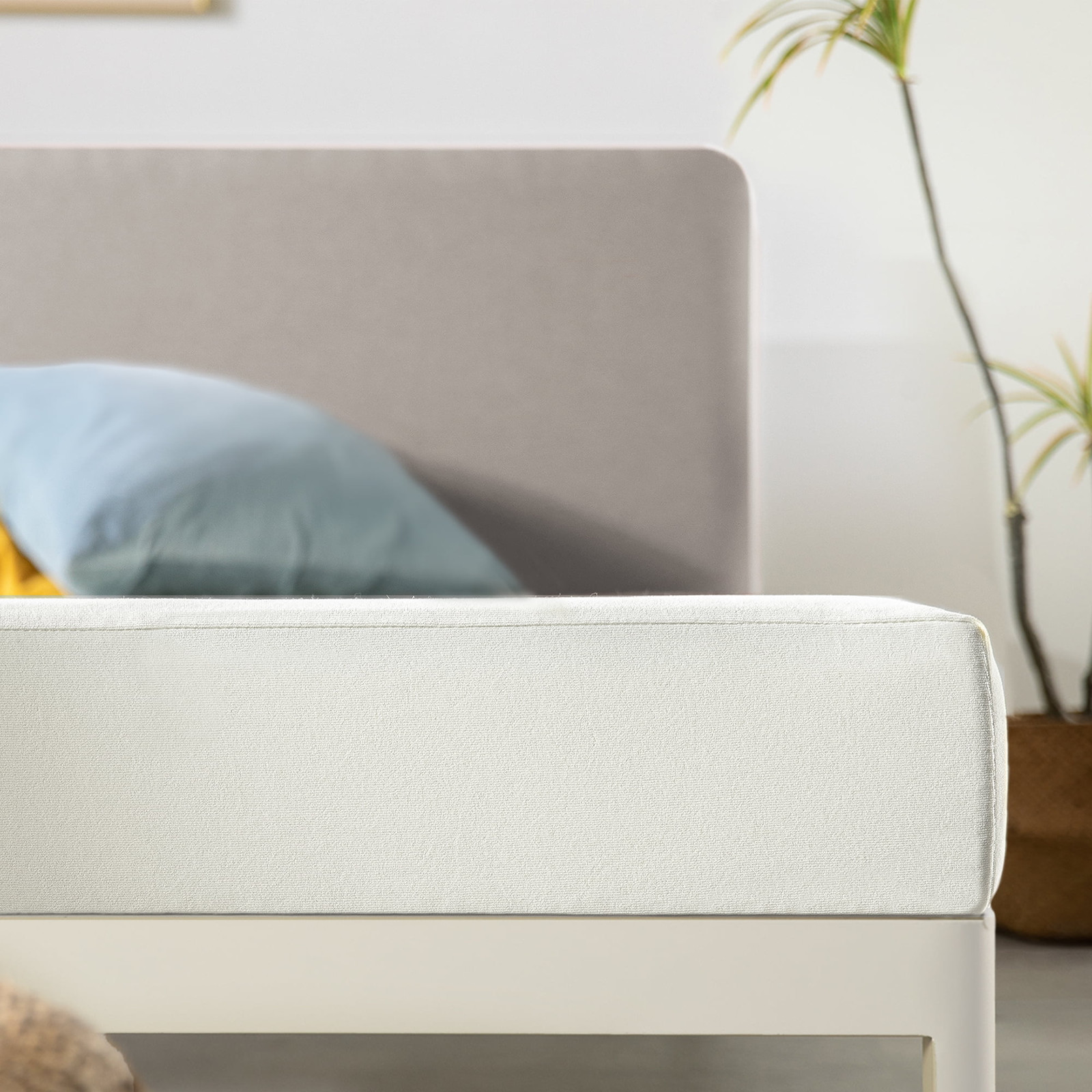 Colchón De Espuma Viscoelástica Tea 6 Pulgadas Para Cama Twin Barato En Oferta