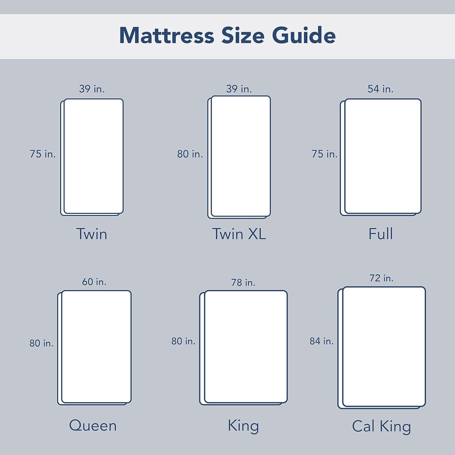 Down Illusion Soft Hypoallergenic 2 inch Pillowtop Simple Fit Mattress Topper