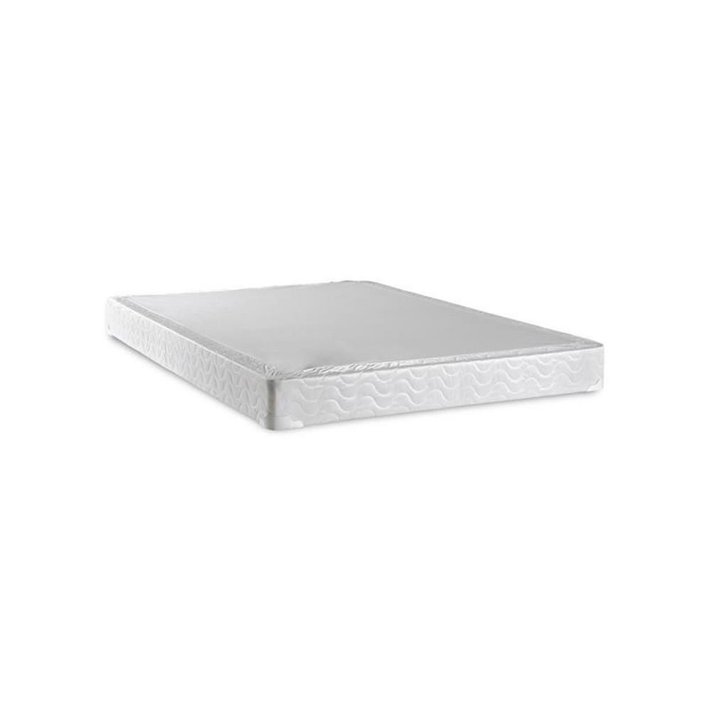 Furniture of America Joneson Fabric Queen Quilted Euro Top Mattress in White